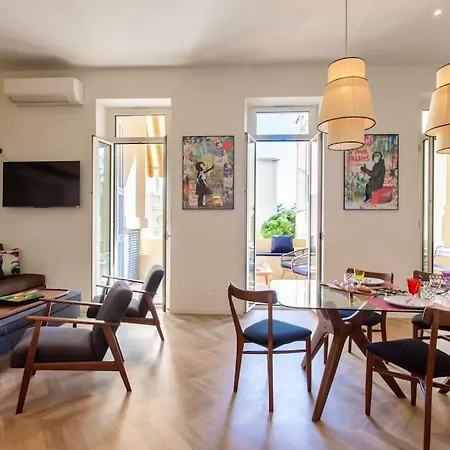 #8 Promenade 1min 2rooms/parking/terrace/wifi Apartament