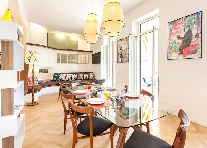 #8 Promenade 1min 2rooms/parking/terrace/wifi דירה