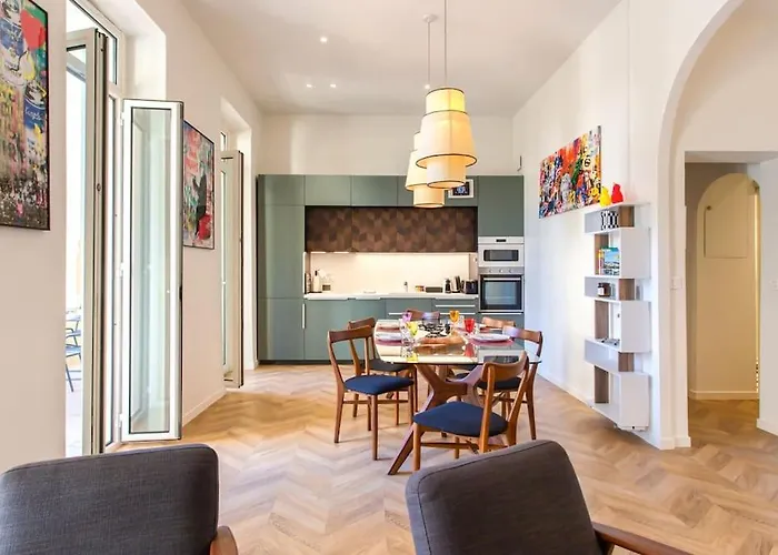 דירה #8 Promenade 1min 2rooms/parking/terrace/wifi ניס