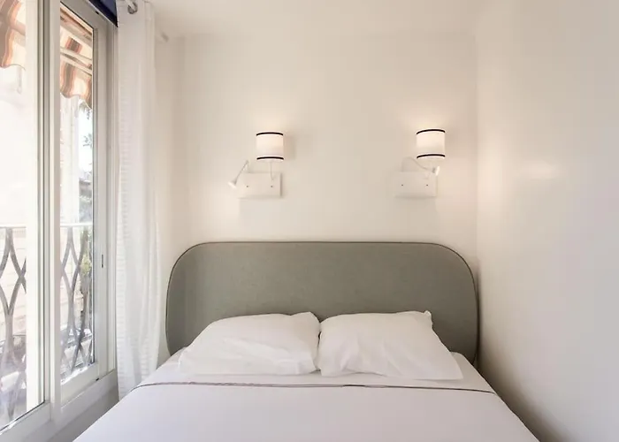 #8 Promenade 1min 2rooms/parking/terrace/wifi דירה *